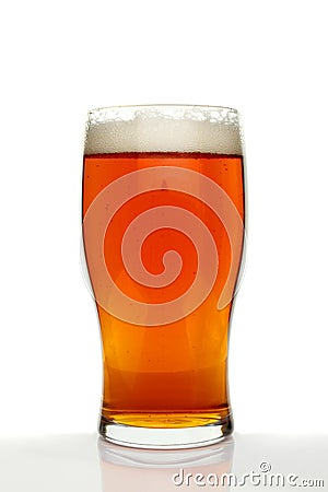 Pint of beer Stock Photo