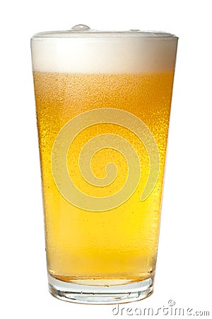Pint of Beer Stock Photo