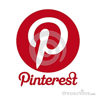 Pinterest logo Vector Illustration