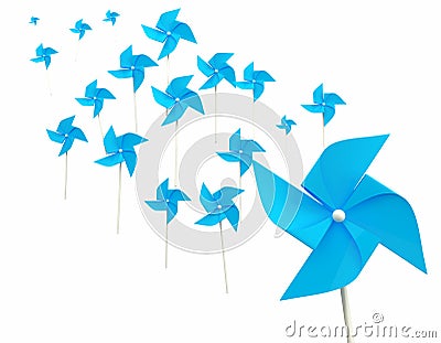 Pinwheel Stock Photo