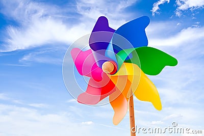 Pinwheel Stock Photo