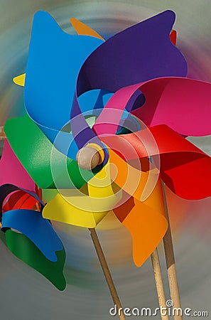 Pinwheel Stock Photo