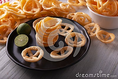 Pinwheels Snacks Stock Photo