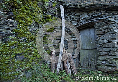 Piodao is a very old little mountain village,in Arganil,Portugal Stock Photo