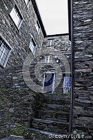 Piodao is a very old little mountain village,in Arganil,Portugal Stock Photo