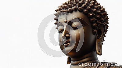 Pioneer or founder of Buddhism.buddha statue Stock Photo