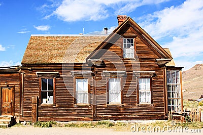 Pioneer Home Stock Photo
