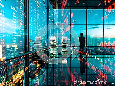 Pioneering Data Intelligence Platform with Intelligent Pattern Recognition and Automated Performance Tracking Stock Photo