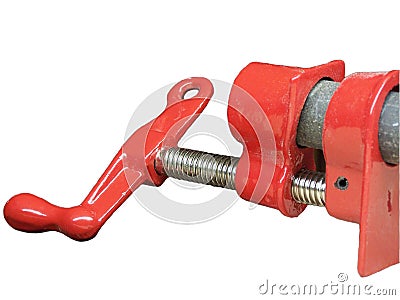 Pipe Clamp Stock Photo