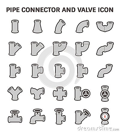 Pipe connector vector Vector Illustration