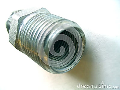 pipe fitting Stock Photo