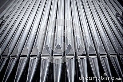 Pipe organ Stock Photo