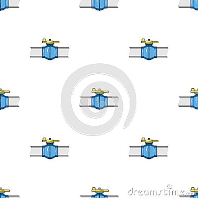 Pipeline shutter.Oil single icon in cartoon style vector symbol stock illustration web. Vector Illustration