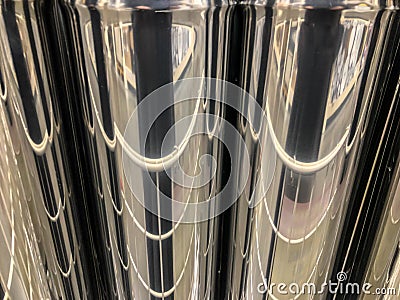 Pipes for plumbing, sewage, water Stock Photo