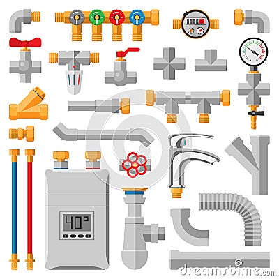 Pipes vector icons . Vector Illustration