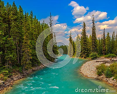 Pipestone River Stock Photo