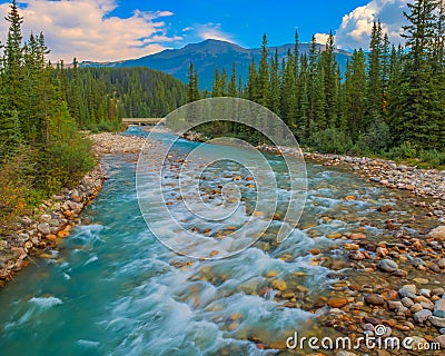 Pipestone River Stock Photo