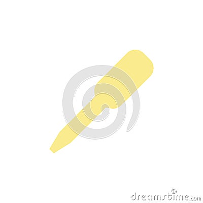 Pipette, chemistry icon. Simple line, outline vector elements of stinks icons for ui and ux, website or mobile application Stock Photo