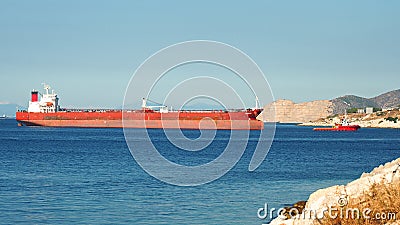 ASOPOS TANKER SHIP - PIRAEUS, GREECE Editorial Stock Photo