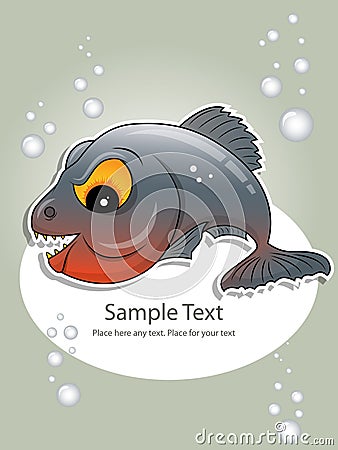 Piranha Vector Illustration