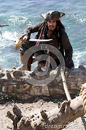 Pirate Escape Stock Photo