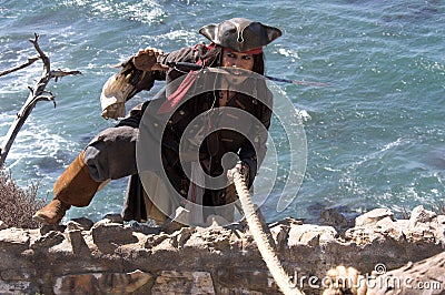 Pirate Escape Stock Photo