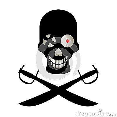 Pirate funny Vector Illustration