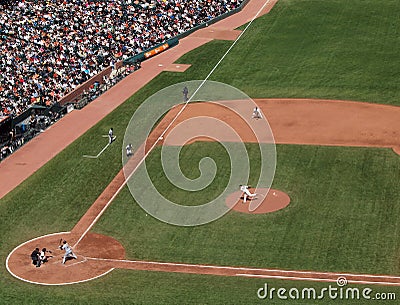 Pirate wait for a incoming pitch Editorial Stock Photo