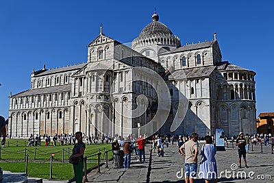 Pisa Cathedral, Piazza del Duomo, Pisa, Tuscany, Italy Editorial Stock Photo