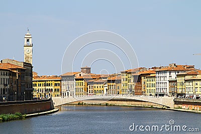 Pisa cityscape Stock Photo
