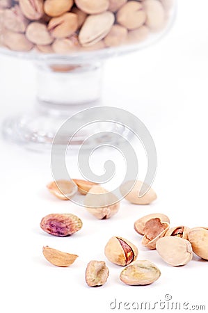 Pistachio nuts Stock Photo