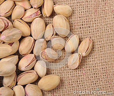 Pistachio nuts Stock Photo