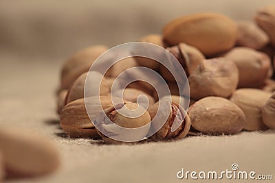 Pistachio nuts Stock Photo