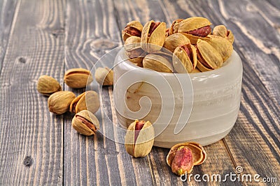 Pistachio Nuts Stock Photo