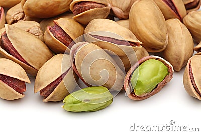 Pistachios nuts Stock Photo