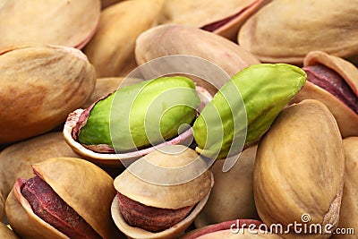 Pistachios nuts Stock Photo