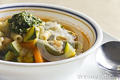 Pistou Soup Stock Photo