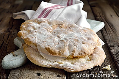 Pita bread Stock Photo