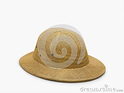 Pith helmet Stock Photo