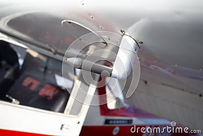 Pitot full air pressure receiver. Stock Photo