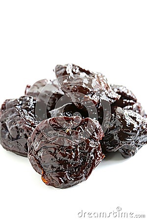 Pitted Prune Stock Photo