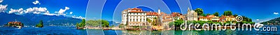 Pittoresque Isola Bella island within Lago Maggiore lake near city of Stresa, Piedmont, Italy Stock Photo