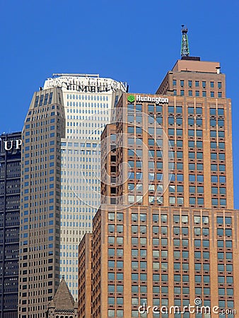 Pittsburgh buildings Editorial Stock Photo