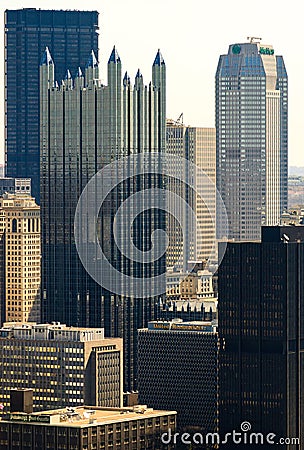 Pittsburgh Downtown Editorial Stock Photo