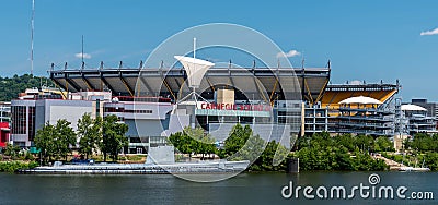 Pittsburgh, Pennsylvania, USA August 9, 2022 Heinz Field, home of the Pittsburgh Steelers, an NFL team next to the Carnegie Scienc Editorial Stock Photo