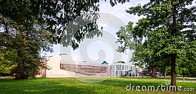 The National Aviary on the north side of the city on a summer day Editorial Stock Photo