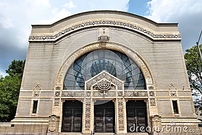 Pittsburgh synagogue Stock Photo