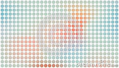 Pixel dot background. Halftone bitmap dotted gradient texture. Smooth speckle and spots dither background. Abstract Vector Illustration