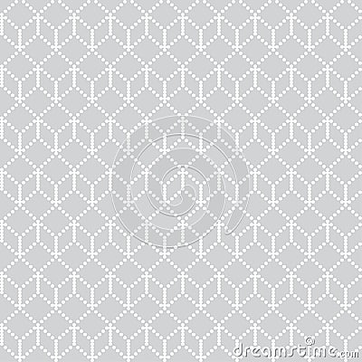 Pixel geometric seamless pattern Vector Illustration