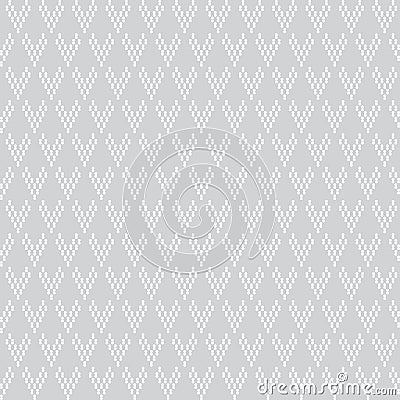 Pixel geometric seamless pattern Vector Illustration